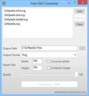 Convert to svg