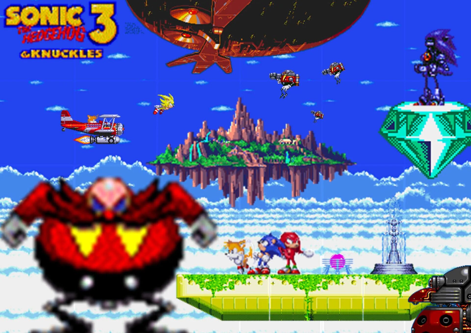 Sonic and knuckles download. Sonic 3 и НАКЛЗ. Sonic 3 Sega. Соник 3 игра сега. Игра Sega Sonic и НАКЛЗ.