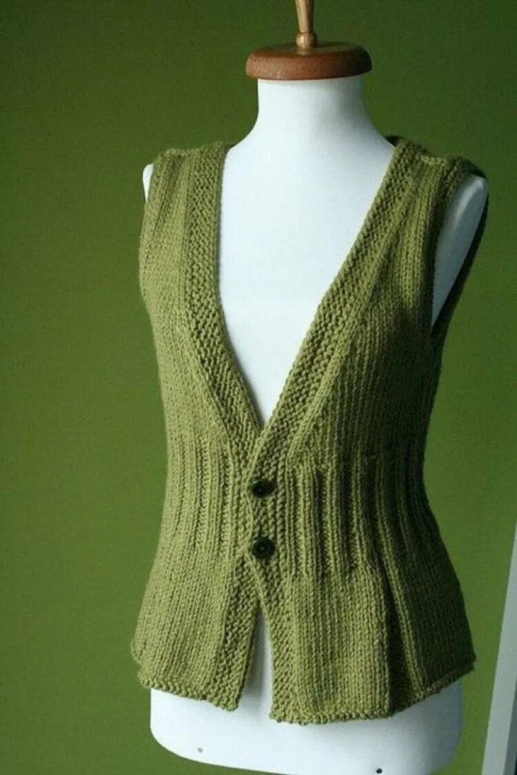 Вывязывание проймы жилета спицами. Обвязать жилетку спицами. Жилет крючком. Жакет английской резинкой спицами. Обработка проймы вязание.