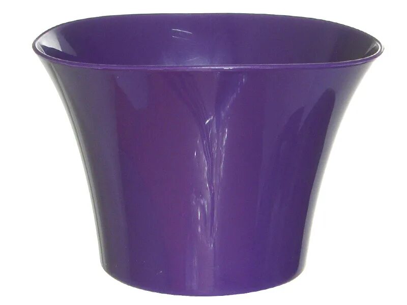 Кашпо волна 1,6 л (белый) m3103 м-пластика. Малиновый прозрачный) арт. Кашпо "волна 3,0л" (фиолетовый), арт. 5л с подст. Горшок вейв.