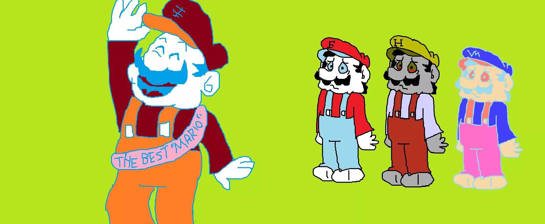 Grand dad. Grand dad игра. Granddad Mario. Добрый Фортран Марио.