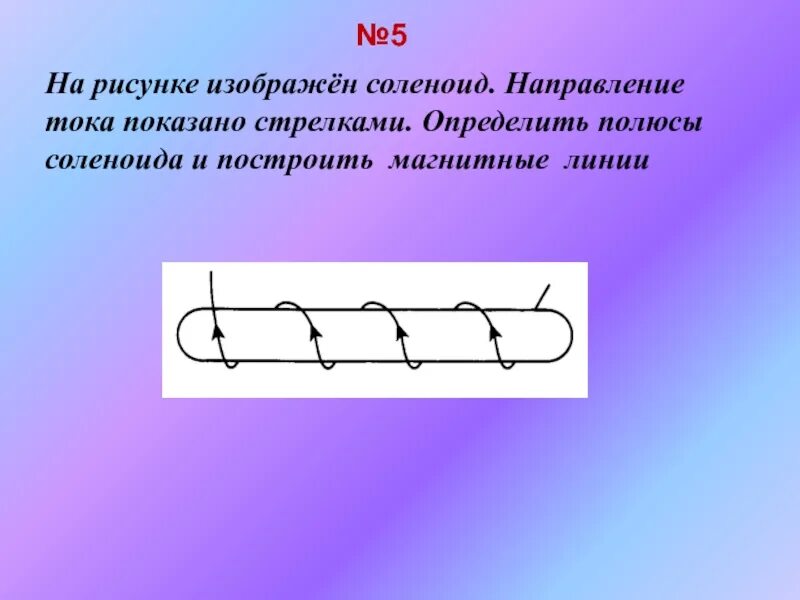 На рисунке изображено магнитное