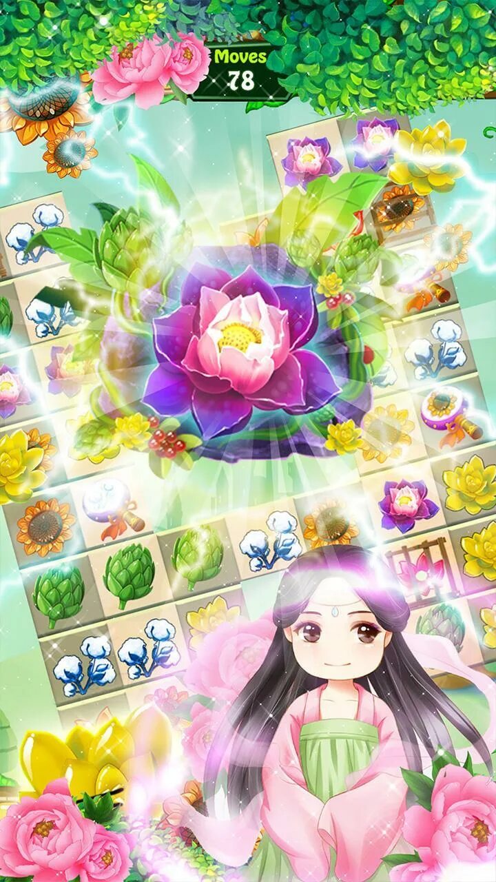 Blossom на андроид. Zen Blossom игра наскаком уровне букеты.