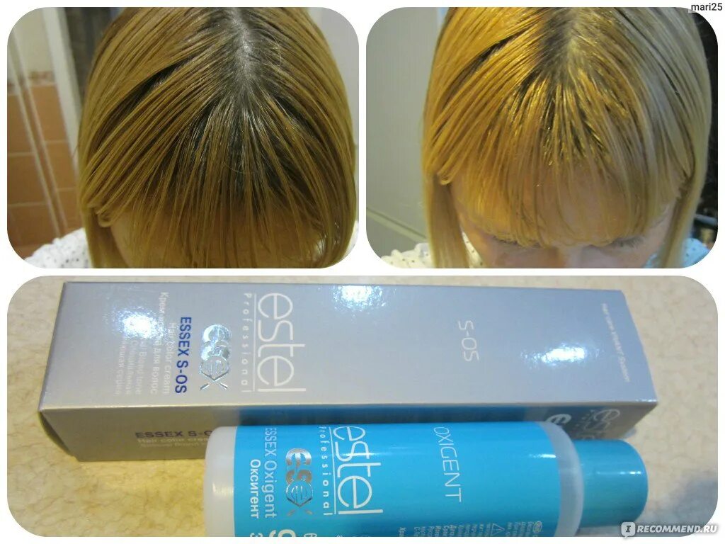 Краска для волос Estel Quality color - "Не ожидала! Очень хорошо! Много фото ДО 