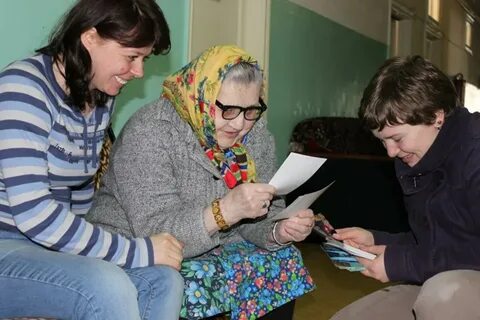 23 февраля в доме престарелых
