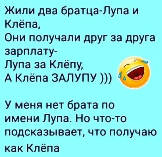 Пупа и лупа. Клепа и лупа. Жили два брата лупа и Клепа. Анекдот жили два брата Клепа и лупа. Жили два брата лупа и пупа.