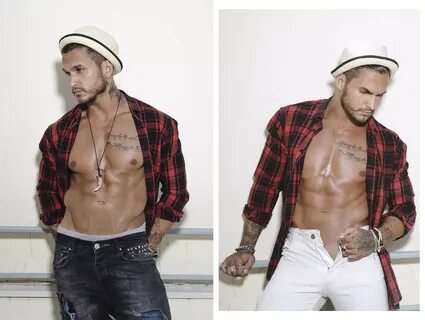 Познакомьтесь с великолепной татуированной моделью-мужчиной Тьяго Магальяйн...