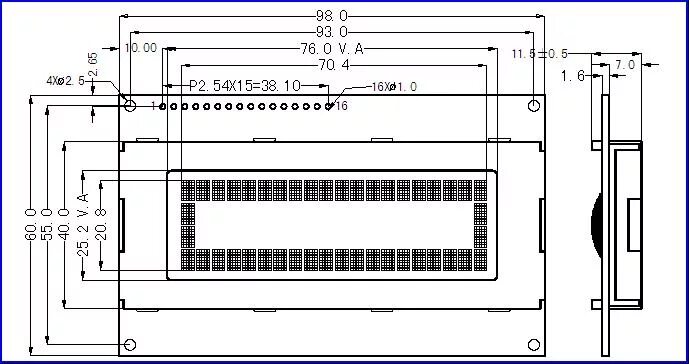 Lcd дисплей размеры. Дисплей lcd 2004a datasheet. жк-дисплей 2004 размеры. жк модуль 2004 размеры. lcd 2004 жк модуль чертёж.
