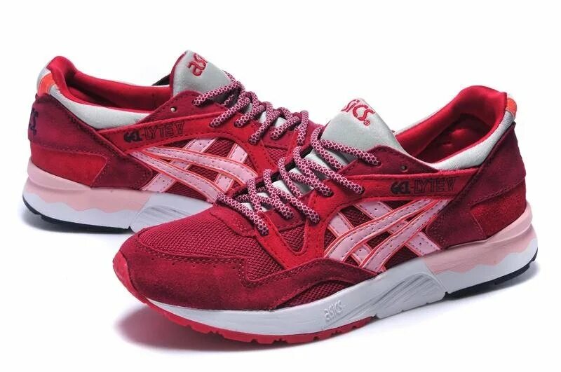 Asics красные. Асикс gel lyte 5. asics gel lyte 5 red. асикс 5 красные. asics gel lyte 5 volcano red.