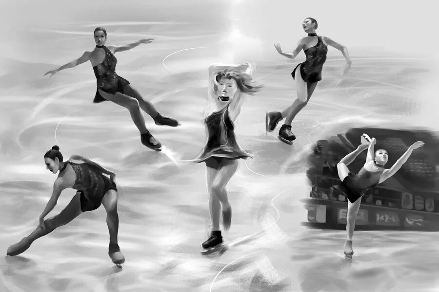 Figure skating draughts
