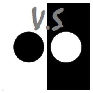 Vs white