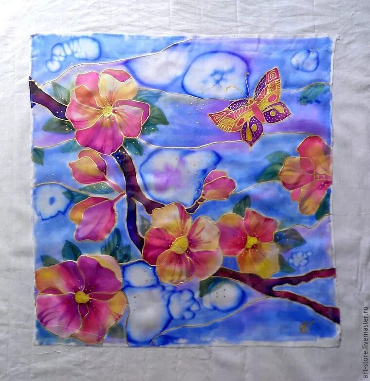 Изображение изделий выполненных в технике батика. Батик техника рисования. Рисование на ткани с детьми. Батик рисование на ткани. Холодный батик для начинающих.