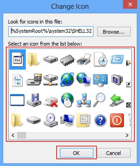 Localizedresourcename systemroot system32 shell32 dll 21787. %systemroot%\system32\shell32.dll. значки dll. иконка dll.
