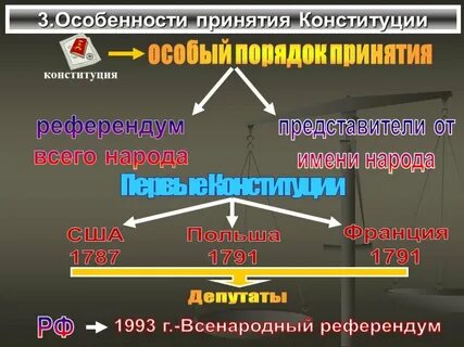 Особый порядок принятия конституции это
