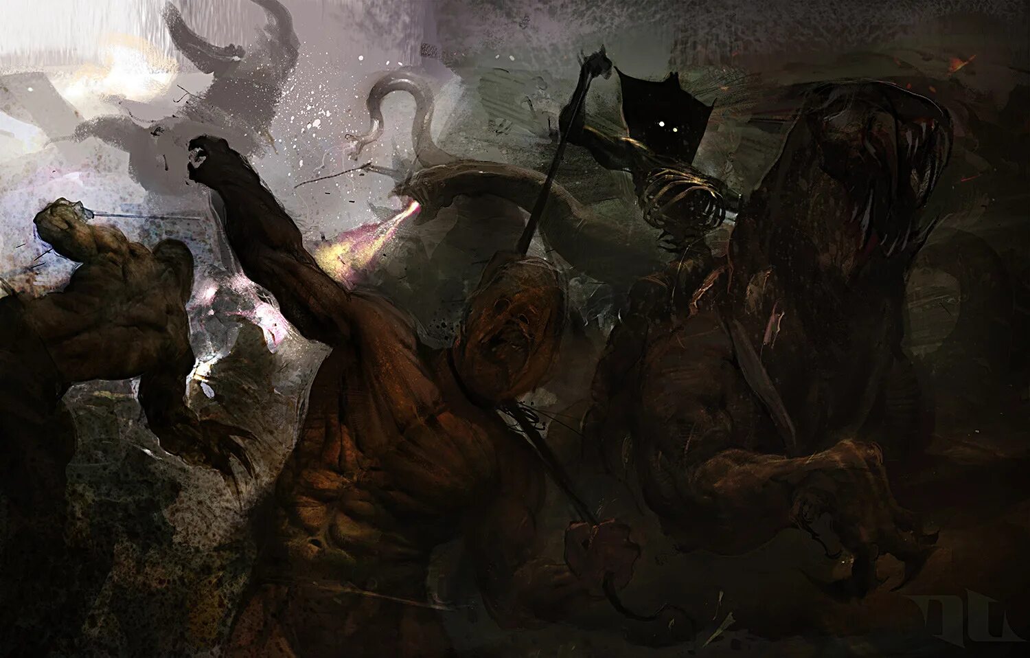 Эстетика тьмы. Лес в темноте. Непроглядная тьма. В этот мрак не может проникнуть. Мистические птицы.