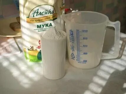Сколько в 500 миллилитрах муки