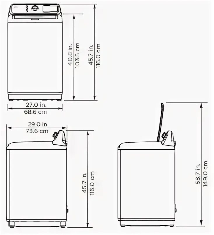 Габариты стиральных машин с вертикальной загрузкой на 5 кг. Ширина стиральной машины с вертикальной загрузкой стандарт. Габариты стиральной машины с вертикальной загрузкой. Машинка с вертикальной загрузкой габариты.