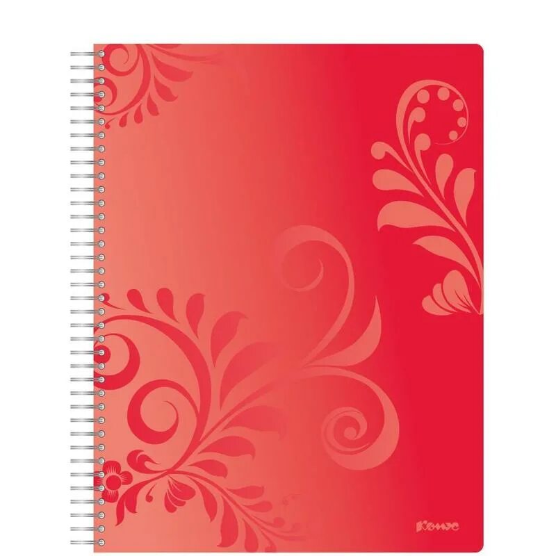 Хатбер "vk. Тетрадь общая с магнитной закладкой "one color. Тетрадь а4 в твердом переплете. Обложка тетради красного цвета. Тетрадь а5 48л.