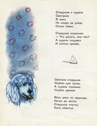 Пудель в микроволновке. Стих Маршака пудель. Стихи Маршака 3 класс пудель. Стих про пуделя и старушку.