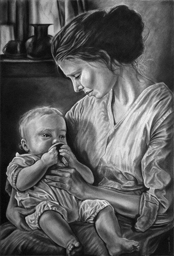 Мамина черен. Рисунок матери. Материнство карандашом. Эскиз матери карандашом. Рисунок для мамы.