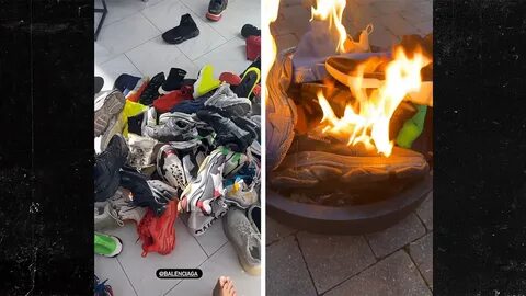 Когда сжигают старые вещи на старый новый