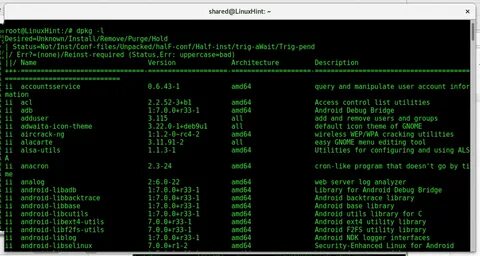 Dpkg query