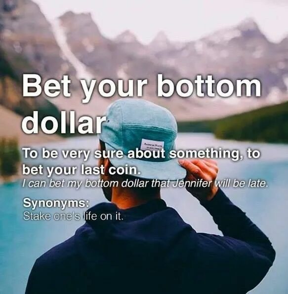 Обновление bottom dollar. Your bottom.