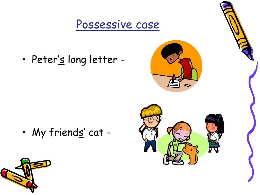 Possessive case examples. Possessive case. possessive case для детей. possessive case правило. possessive case for kids правило.