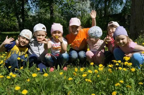 Прогулка в детском садике