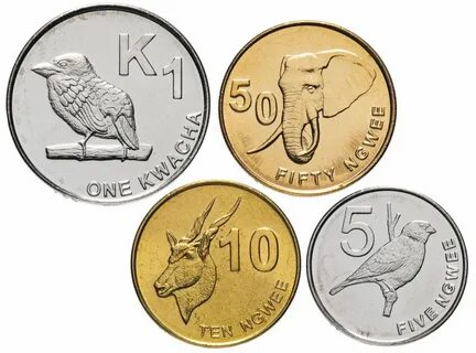 Монета замбии 4
