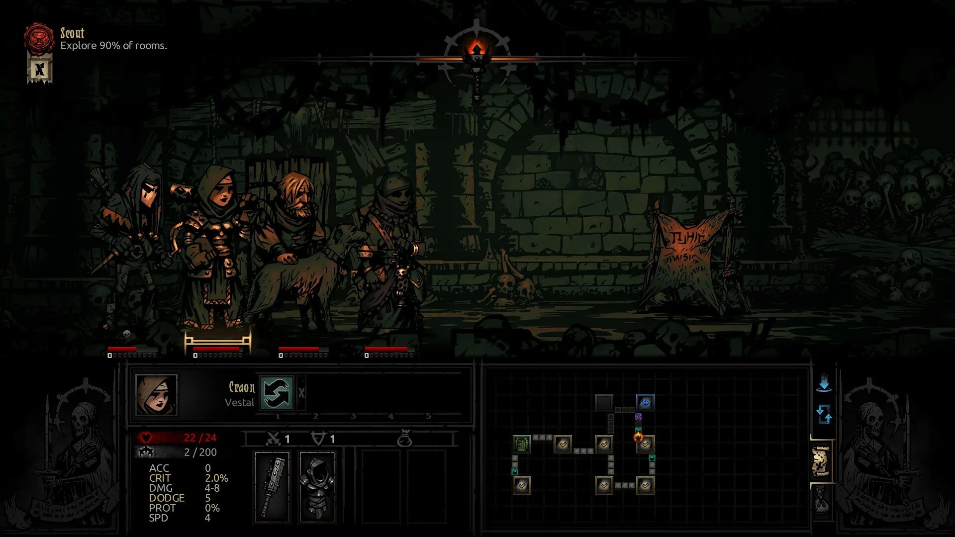 Кто является основным голосом игры darkest dungeon. Кто является основным голосом игры darkest dungeon