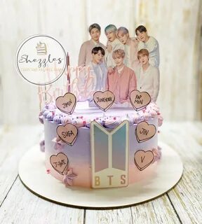 Bts birthday cake ideas