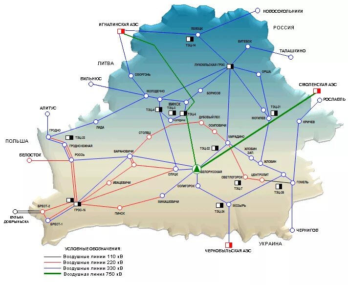 Схема электросетей Беларуси. Энергетика Белоруссии карта. Карта ЛЭП 750 кв. Крупнейшие ЛЭП Беларуси на карте.