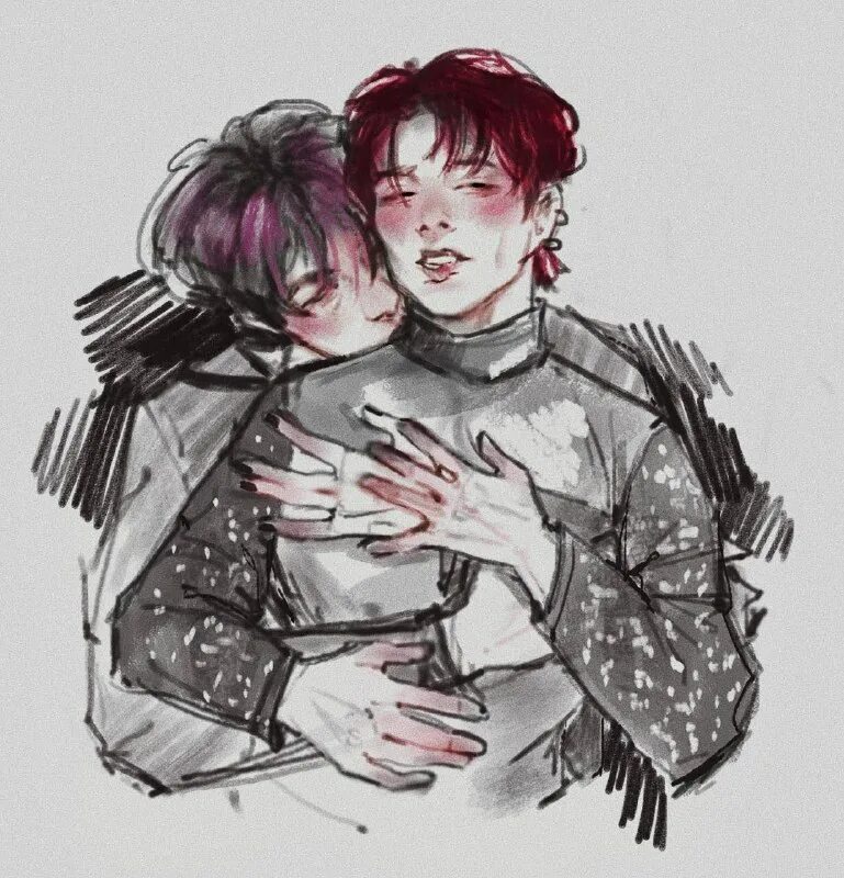 Вигуки bts 18. Ночные похождения и их последствия фф сынчоны. Бтс арт 18 вигуки. Bts taekook art. Ночные похождения и их последствия фф сынчоны.