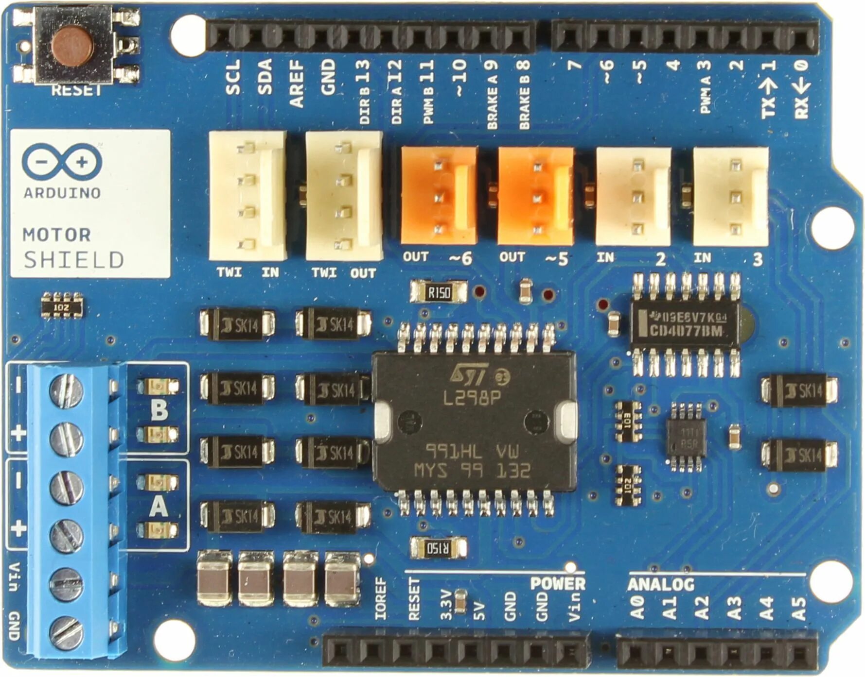 Arduino Motor Shield rev3. L298p Motor Shield. L298p Motor Shield 3d model. Ардуино шилд 3.3. Плата shield