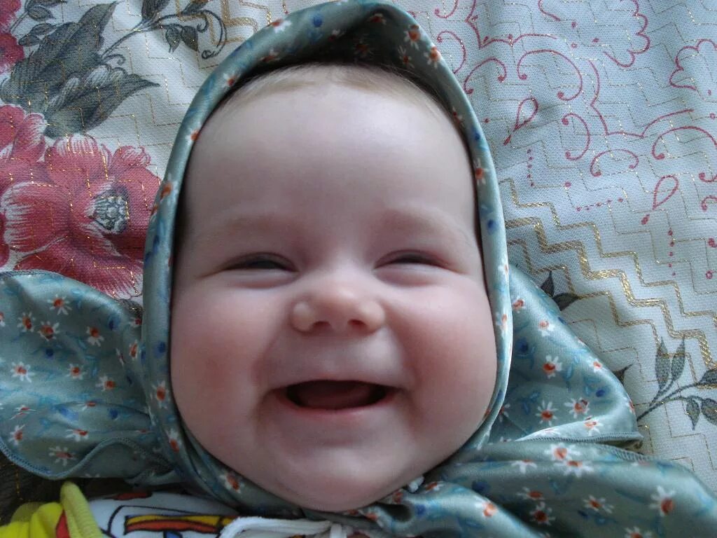 улыбка до ушей