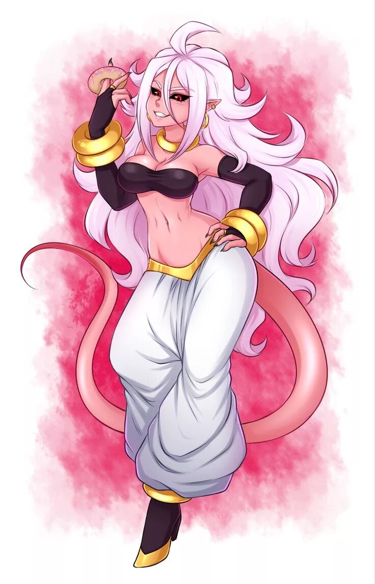Андроид 21 драгонболл. Маджин андроид 21. dragon ball маджин девушка.