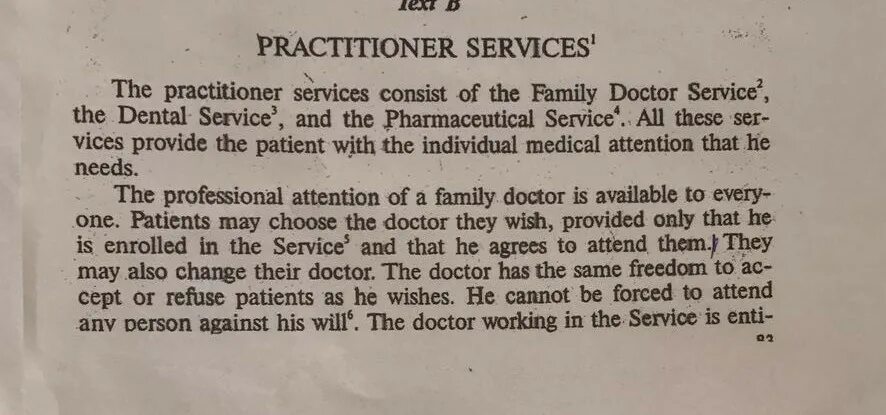 Serve the servants. Слово the practitioner.