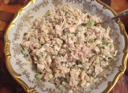 Салат из горбуши холодного копчения рецепты