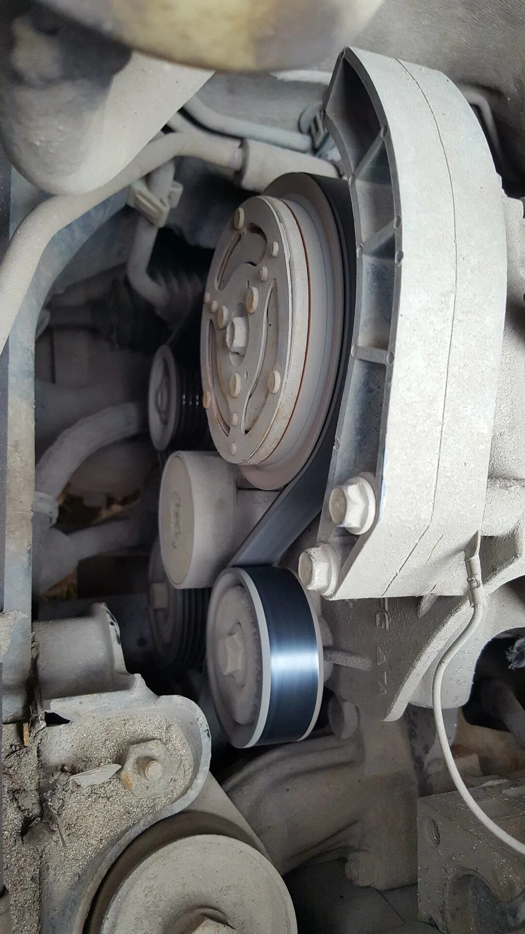 Установка генератора от приоры. - FIAT Linea, 1,4 л, 2010 года своими руками DRI