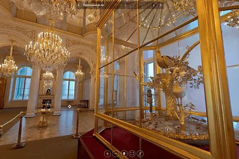 Эрмитаж зал с часами павлин