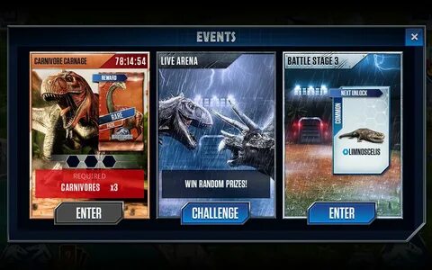 Jurassic world на андроид