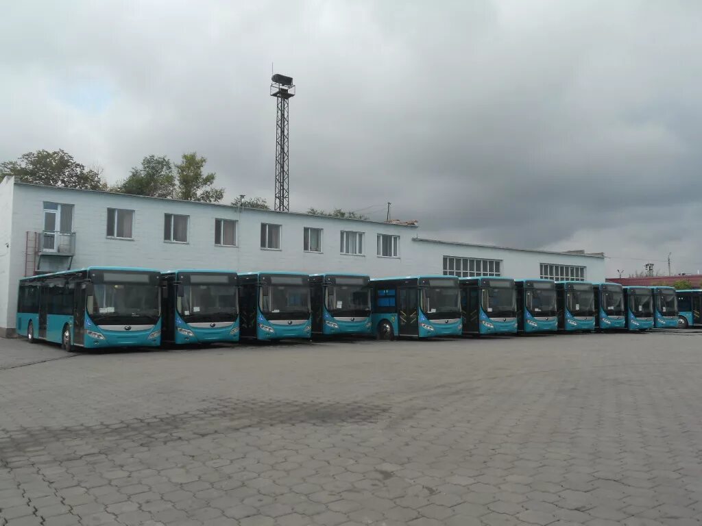 Автобусы 3 автопарка