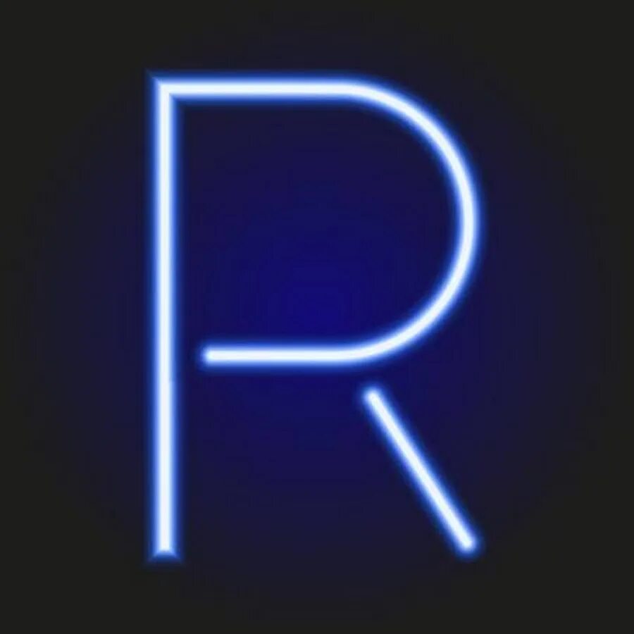 Неоновая буква r. Неоновая буква d. Neon Letter r. Светящаяся буква ф.