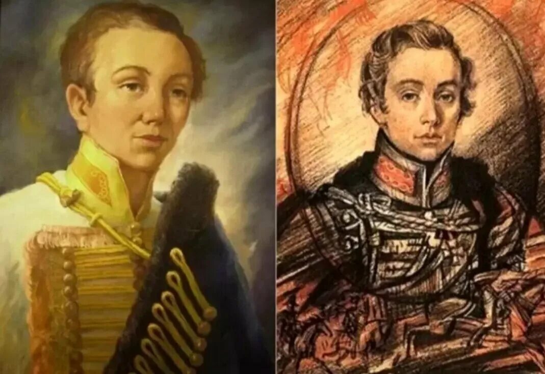 Одна из первых женщин офицеров 1812