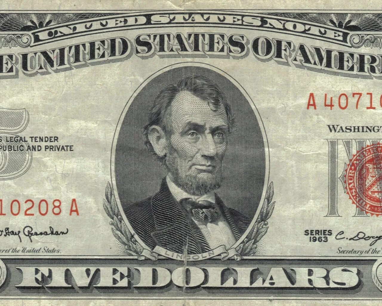 4 5 dollars. 5 Долларов. Пять долларов США. 5 Американских долларов. Красный доллар банкнота.