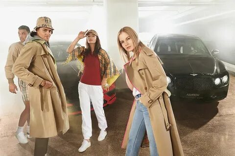 Коллаборации брендов с burberry