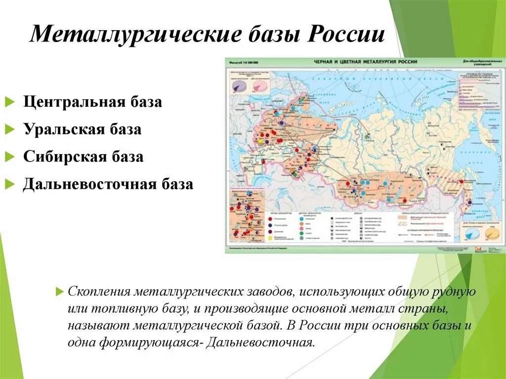 Ресурсная база черной металлургии. Уральская Центральная Сибирская металлургические базы. Главная база черной металлургии в России. Основные металлургические базы России на карте. Металлургические базы цветной металлургии России таблица.