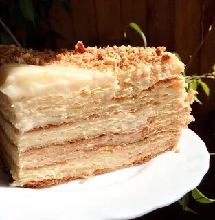 Классический вкусный наполеон