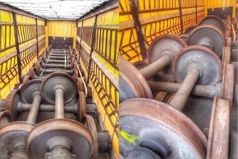 Ложемент для колесной пары